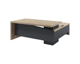 Стол руководителя с опорной тумбой T-18л.1000 Торстон images