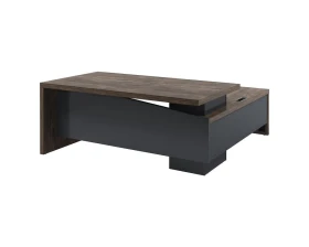 Стол руководителя с опорной тумбой T-18л.1000 Торстон images