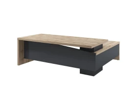 Стол руководителя с опорной тумбой T-22л.0000 Торстон images