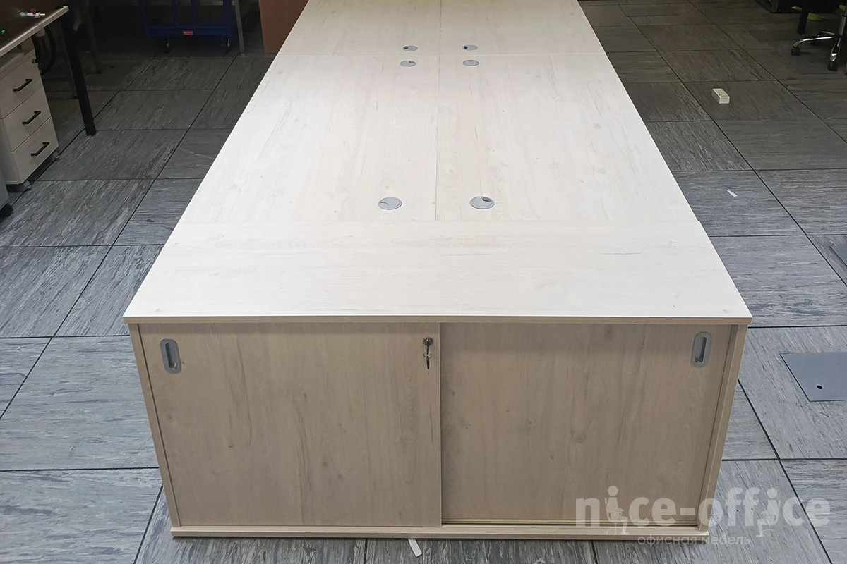 Шкаф купе низкий 1440x410x755 Style System фото в интерьере 2