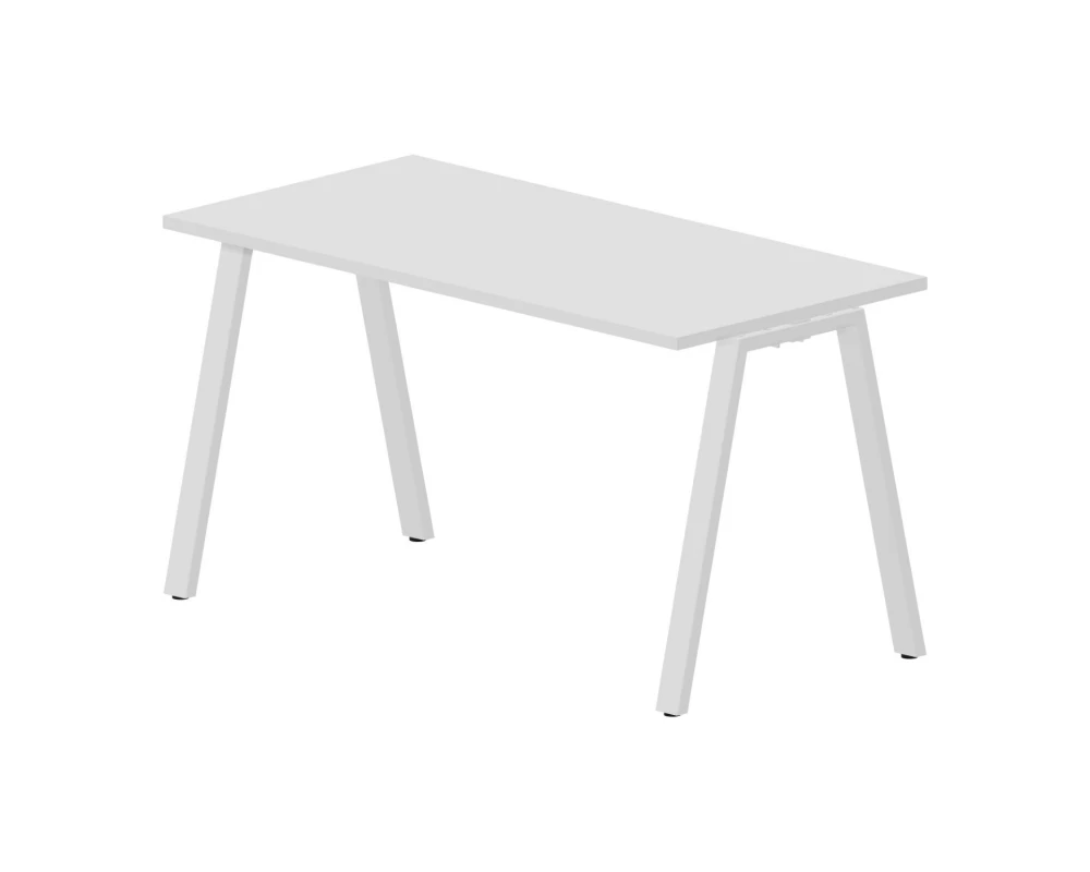 Стол письменный 1380х680х750 Арена / Arena Белый/Белый