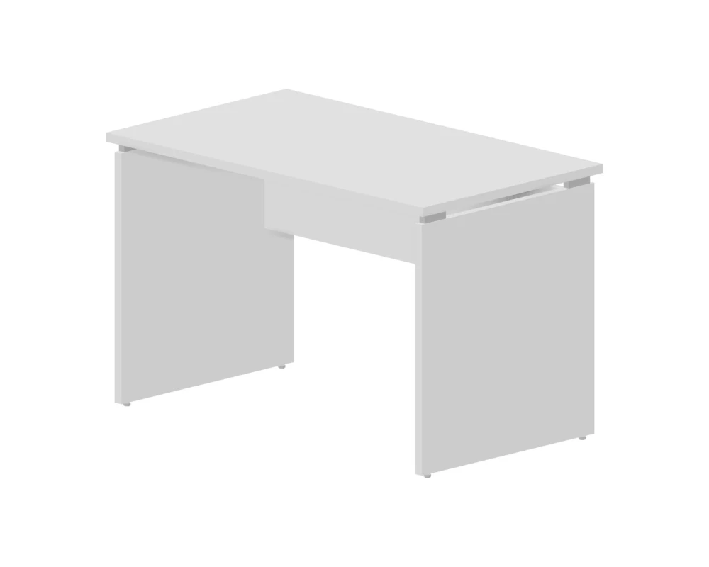 Стол письменный 1180х680х750мм Домино / Domino Белый/Белый