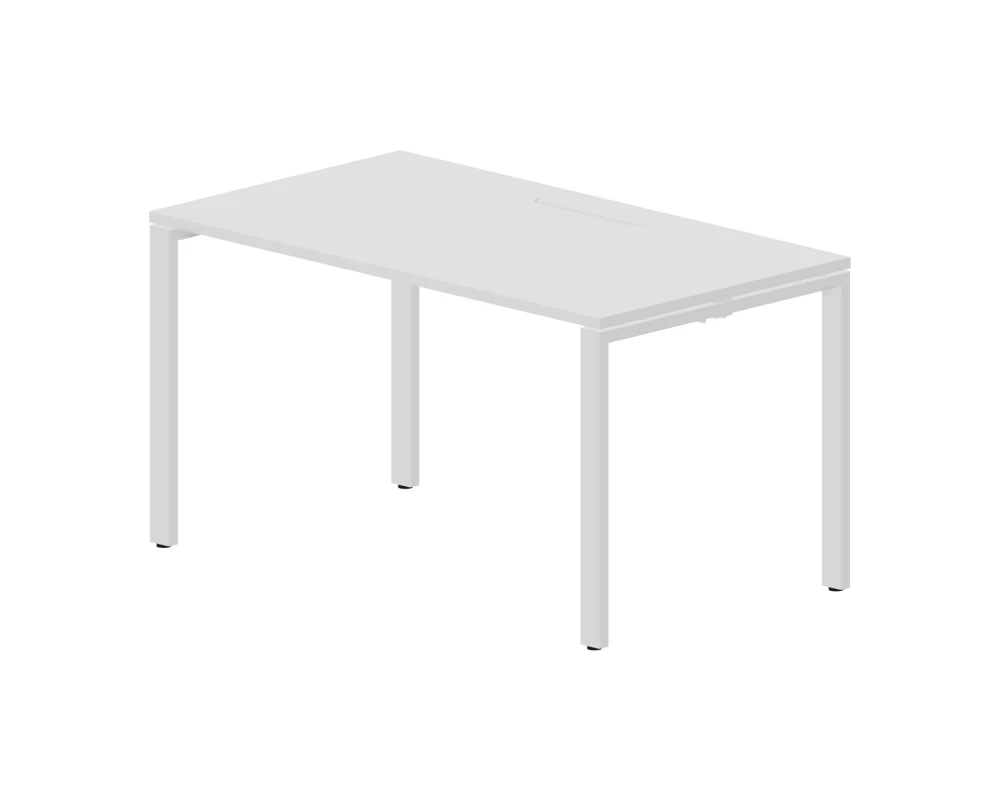 Стол письменный 1380x780x750 Страйк / Strike Белый/Белый