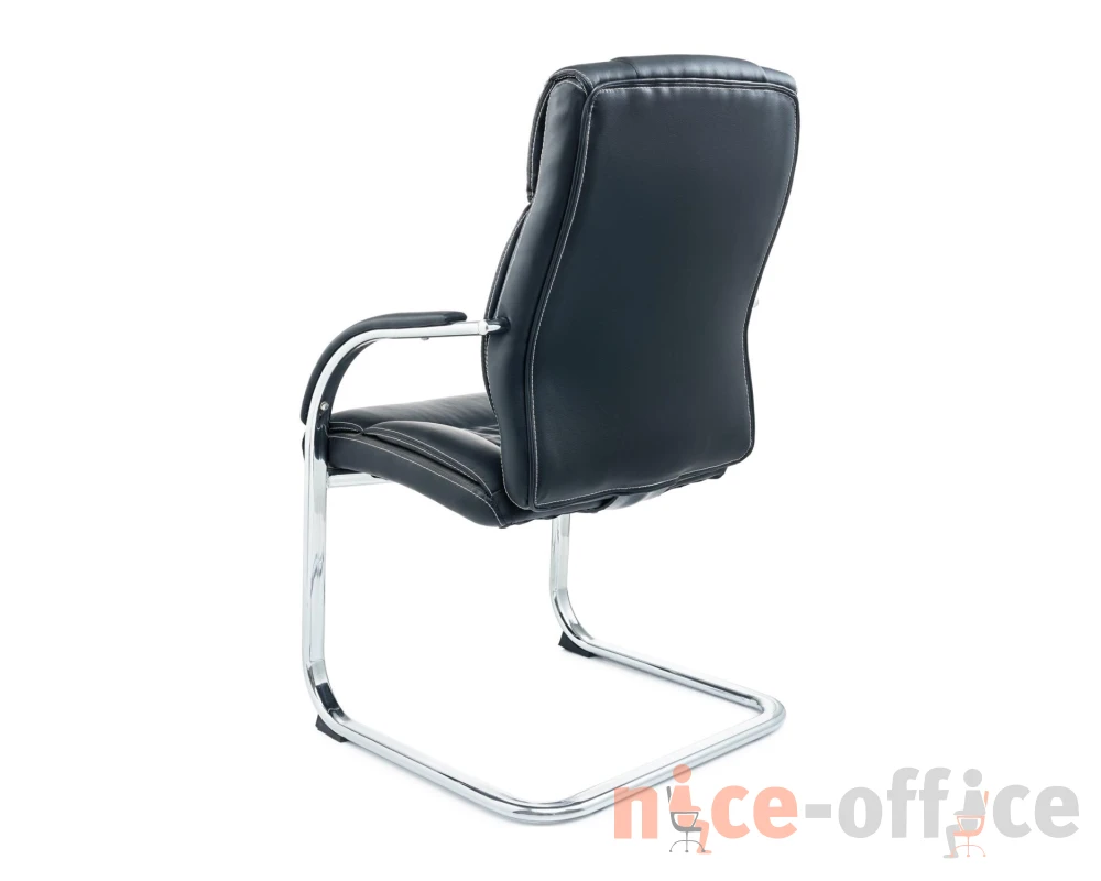Кресло George ML 2108G Экокожа, Черный