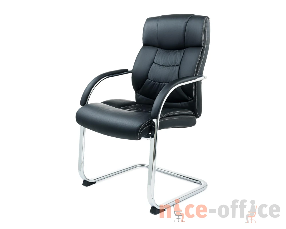 Кресло George ML 2108G Экокожа, Черный