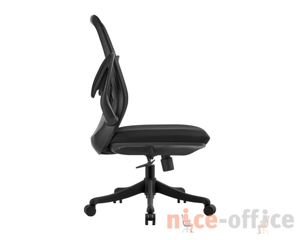 Кресло VIKING-82 MB22 Сетка/Ткань, Черный