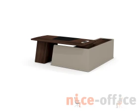 Стол руководителя с опорной тумбой левый AS-20.1L Астон / Aston (ms) images