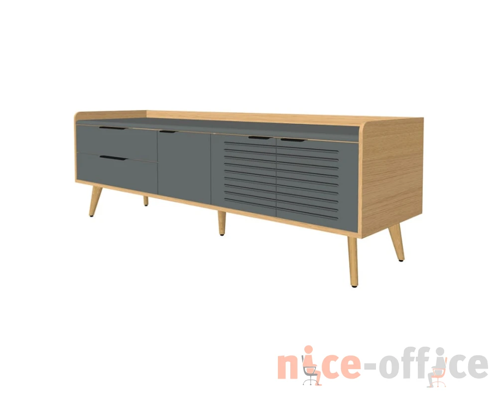 Опорная тумба рабочего стола Rem-34 R/L Remo