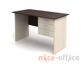 Стол 1-тумбовый с ящиками (1200х600х750) тумба справа СК27 Канц images