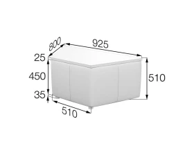 Стол трапеция Or-90t Оригами MVK images