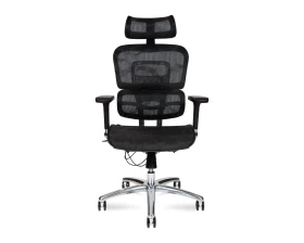 Кресло Norden Крон алюминюм блэк / Kron aluminium black Сетка, Черный images