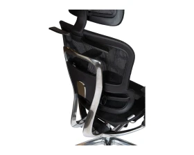 Кресло Norden Крон алюминюм блэк / Kron aluminium black Сетка, Черный images