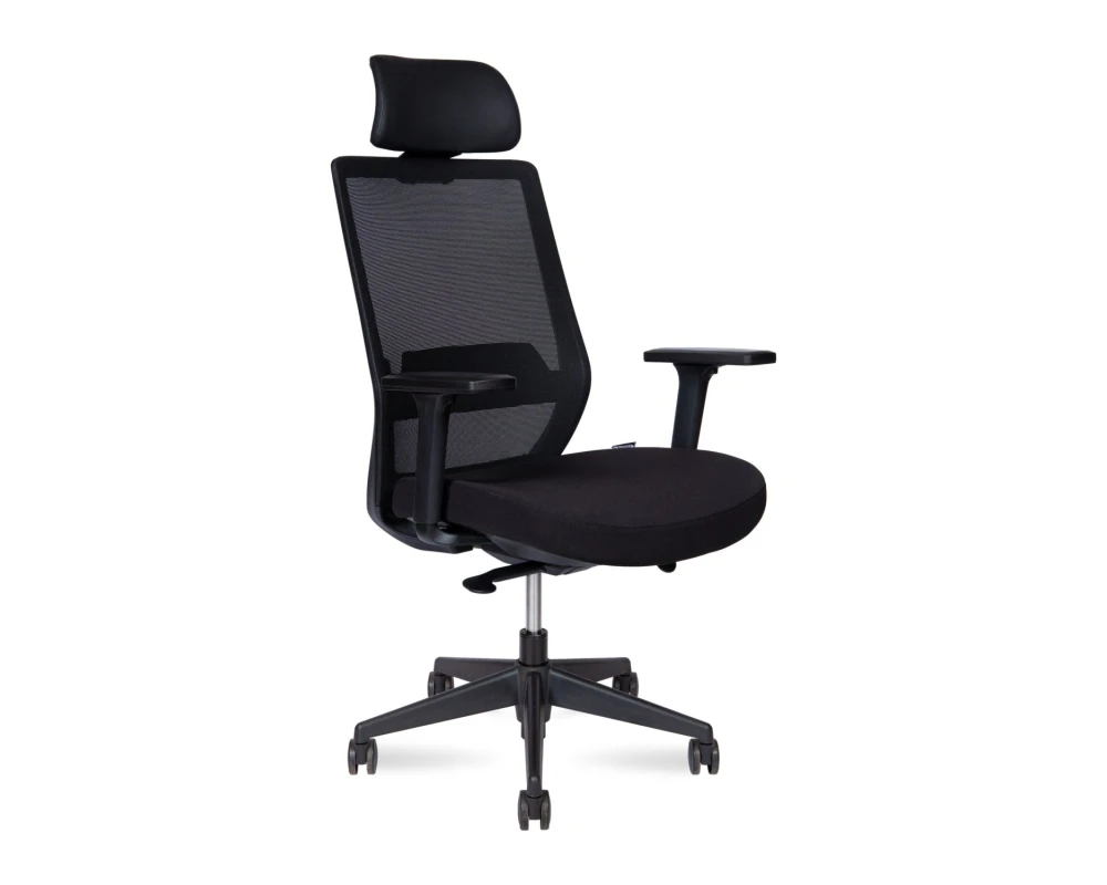 Кресло Norden Моно / Mono black Сетка/ Ткань, Черный