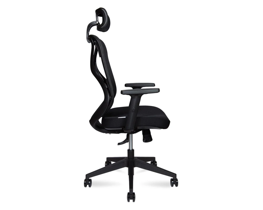 Кресло Norden Имидж Сетка/Ткань, Черный