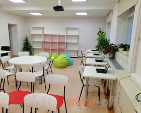Стул Точка Роста SHT-S85М Пластик, Белый/Черный муар images