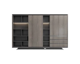 Шкаф для документов с раздвижными фасадами 3260x430x2050 Atlas (Sun) images