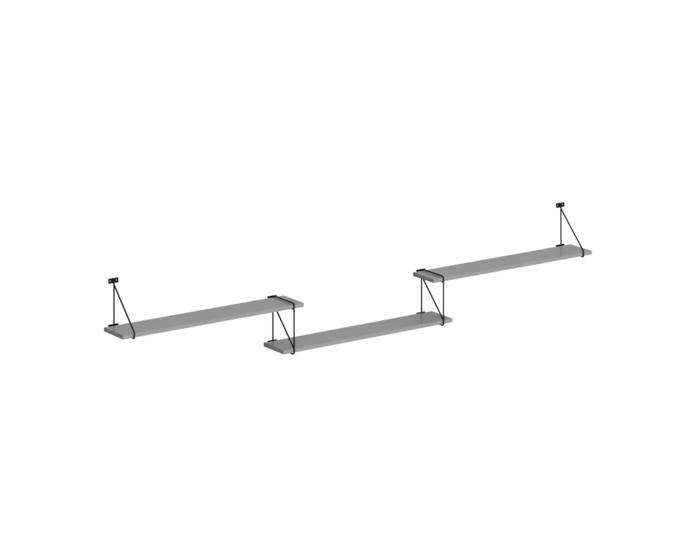 Полка подвесная 2380х166х392 Кофе / Coffee