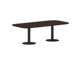 Конференц-стол на 6-8 человек овальный 2400х1200х750 Imago images