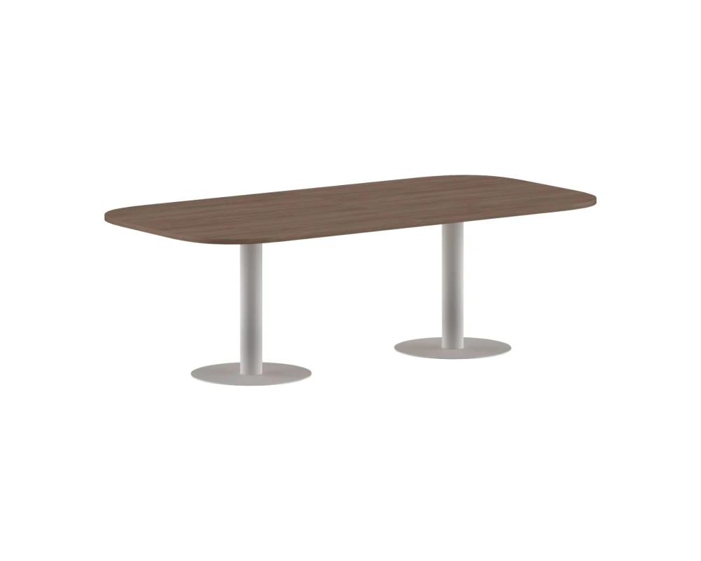 Конференц-стол на 6-8 человек овальный 2400х1200х750 Imago