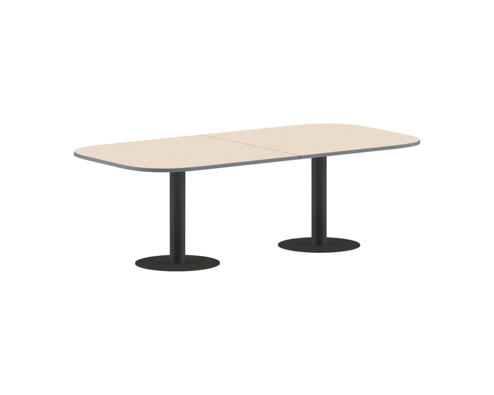 Конференц-стол на 6-8 человек овальный 2400х1200х750 Imago