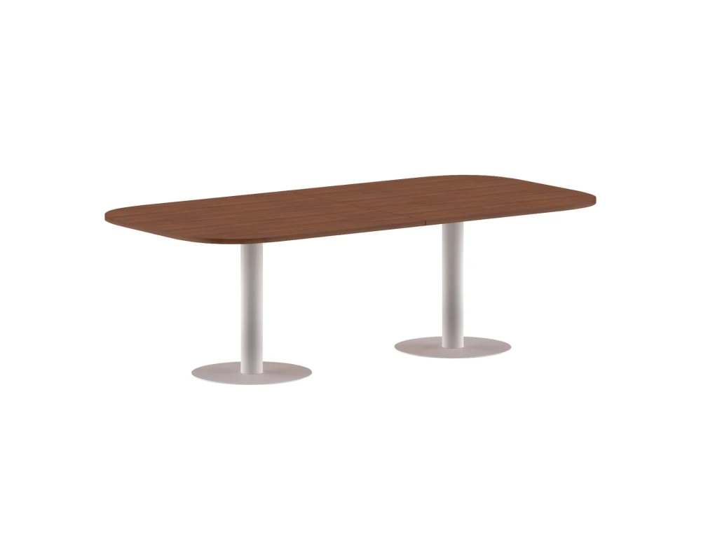 Конференц-стол на 6-8 человек овальный 2400х1200х750 Imago