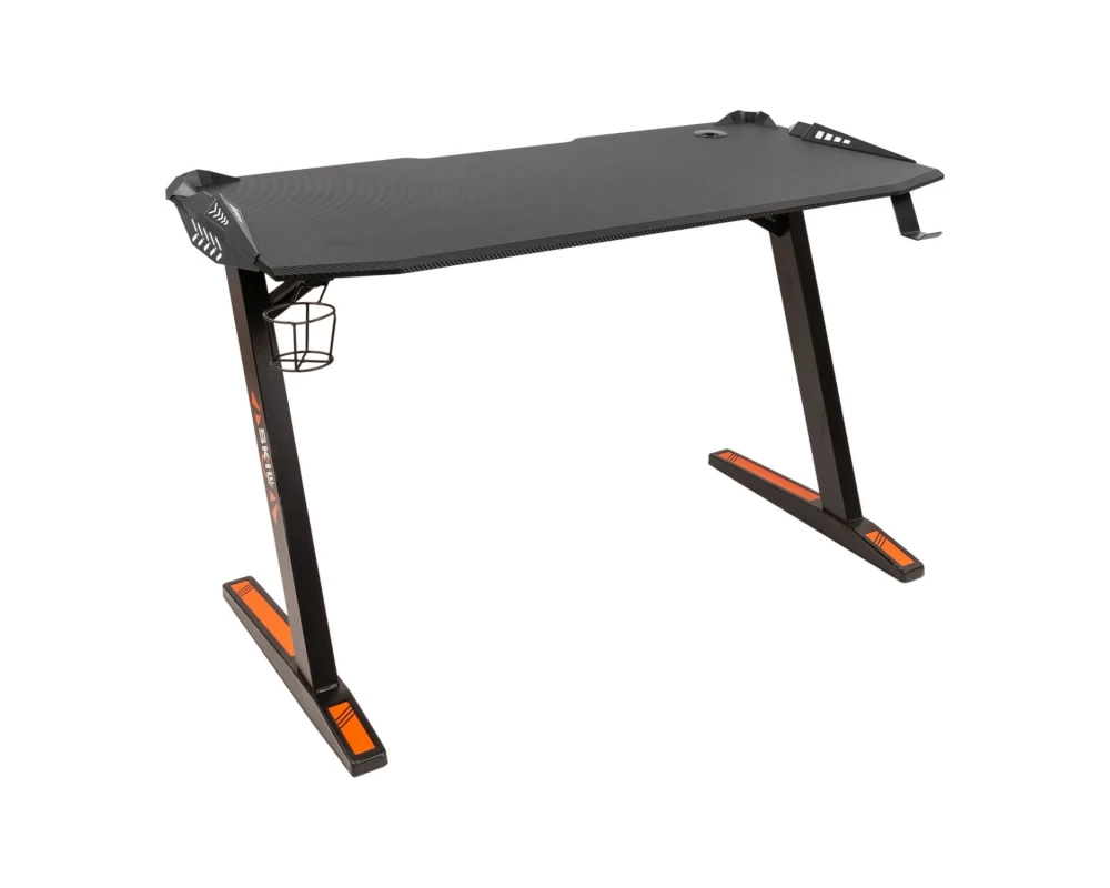 Стол компьютерный игровой с LED-подсветкой 1200х600х750 Skilll